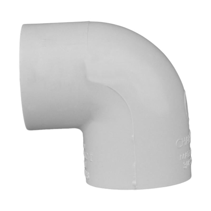 Charlotte Pipe Schedule 40 1/2 in. Slip X 1/2 in. D Slip PVC Elbow