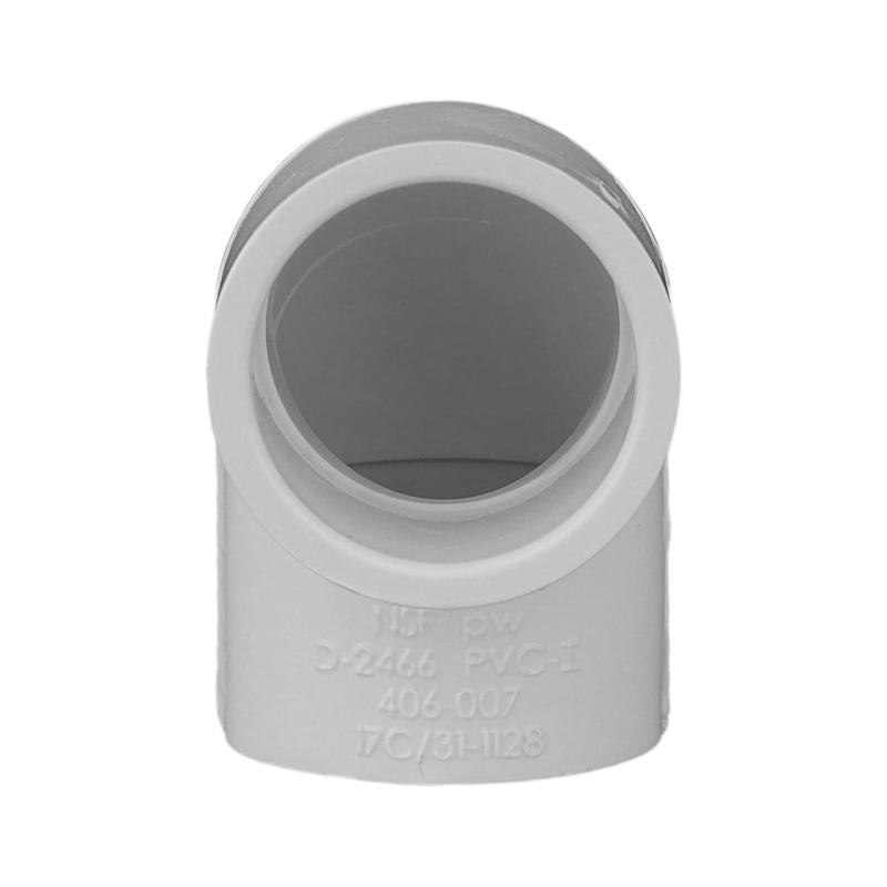 Charlotte Pipe Schedule 40 3/4 in. Slip X 3/4 in. D Slip PVC Elbow