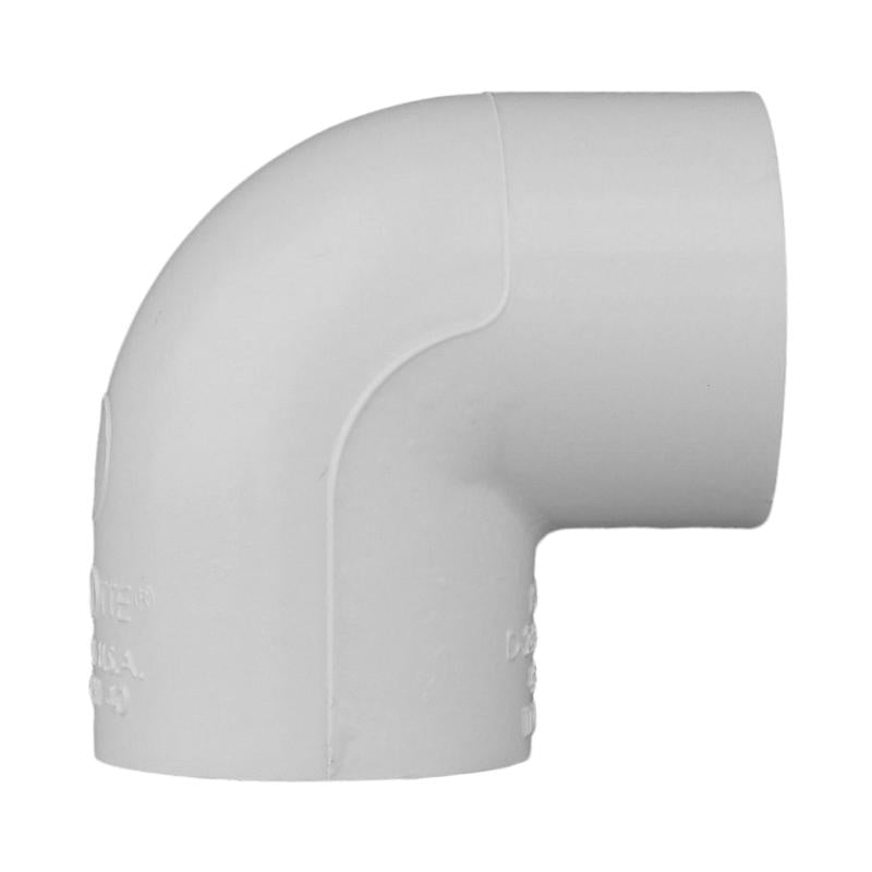 Charlotte Pipe Schedule 40 3/4 in. Slip X 3/4 in. D Slip PVC Elbow