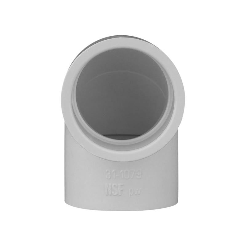 Charlotte Pipe Schedule 40 1 in. Slip X 1 in. D Slip PVC Elbow