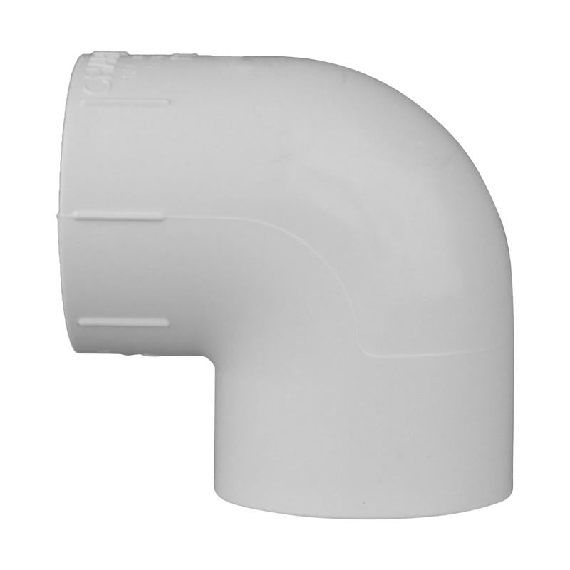 Charlotte Pipe Schedule 40 1-1/2 in. Slip X 1-1/2 in. D Slip PVC Elbow