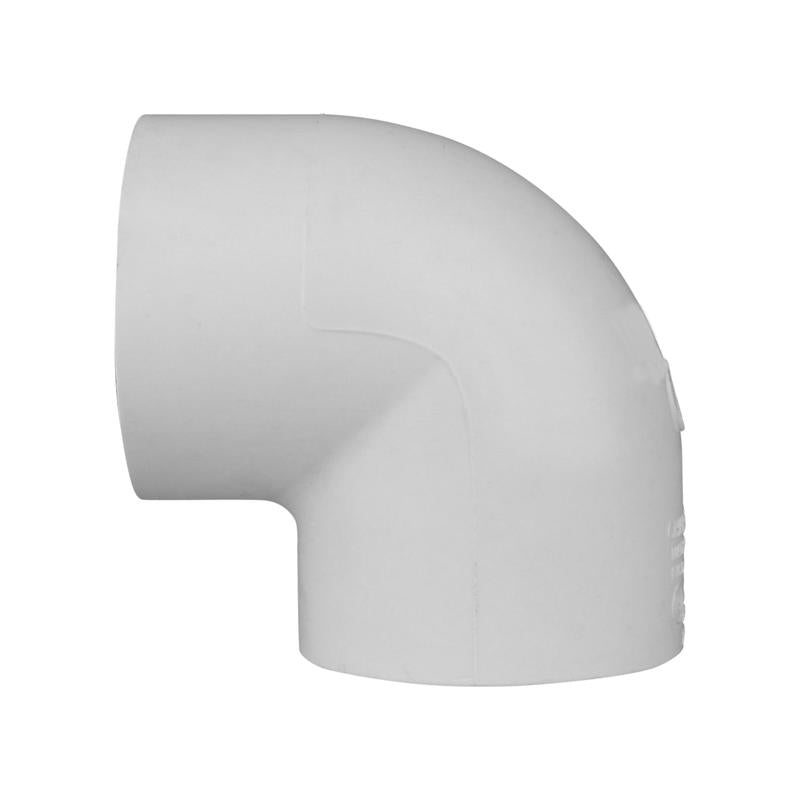 Charlotte Pipe Schedule 40 2 in. Slip X 2 in. D Slip PVC Elbow