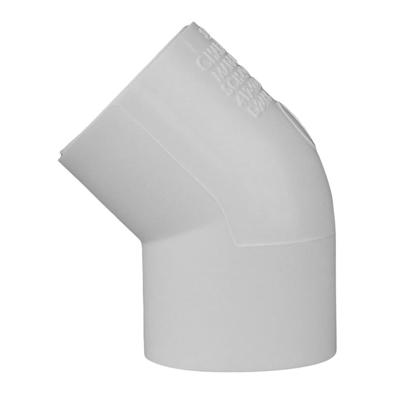 Charlotte Pipe Schedule 40 3/4 in. Slip X 3/4 in. D Slip PVC Elbow