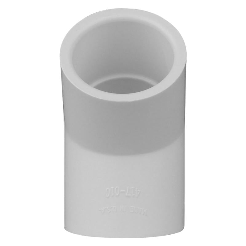 Charlotte Pipe Schedule 40 1 in. Slip X 1 in. D Slip PVC Elbow