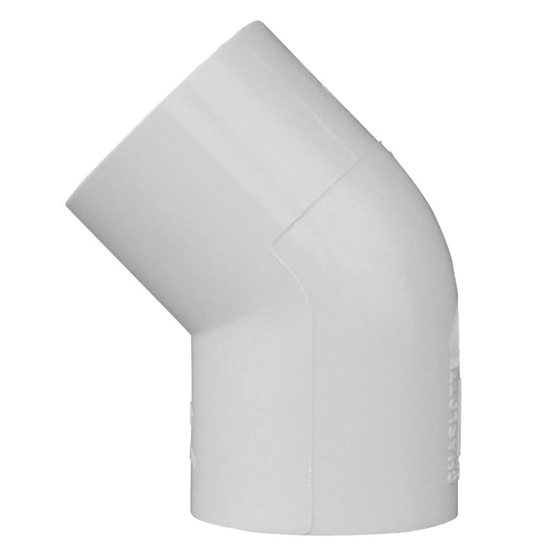Charlotte Pipe Schedule 40 1 in. Slip X 1 in. D Slip PVC Elbow
