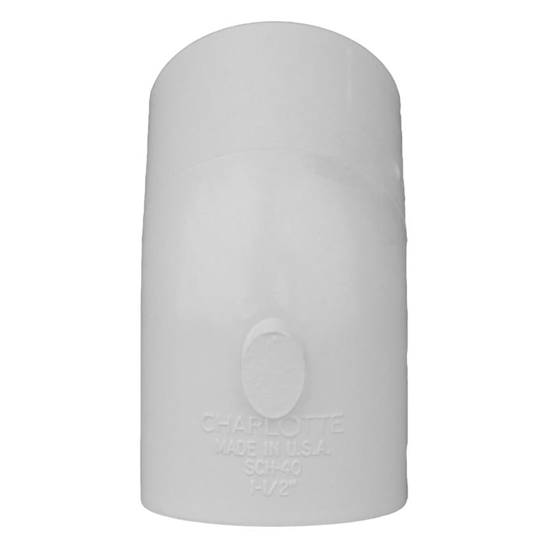 Charlotte Pipe Schedule 40 1-1/2 in. Slip X 1-1/2 in. D Slip PVC Elbow