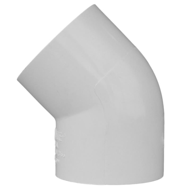 Charlotte Pipe Schedule 40 2 in. Slip X 2 in. D Slip PVC Elbow