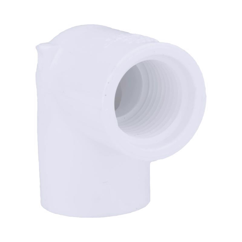 Charlotte Pipe Schedule 40 1/2 in. Slip X 1/2 in. D FPT PVC Elbow