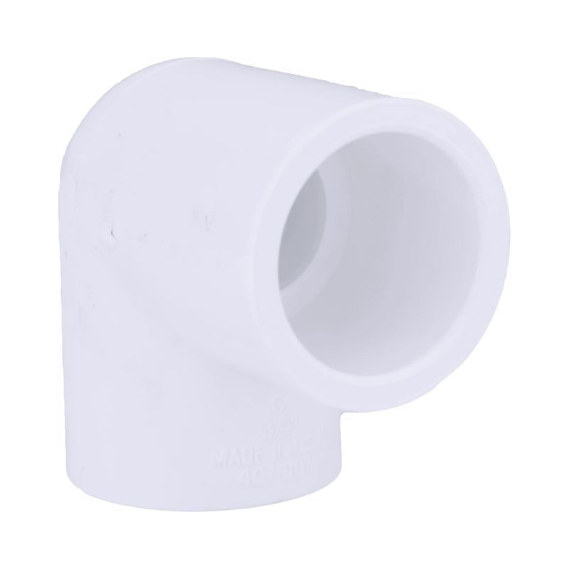 Charlotte Pipe Schedule 40 3/4 in. Slip X 3/4 in. D FPT PVC Elbow