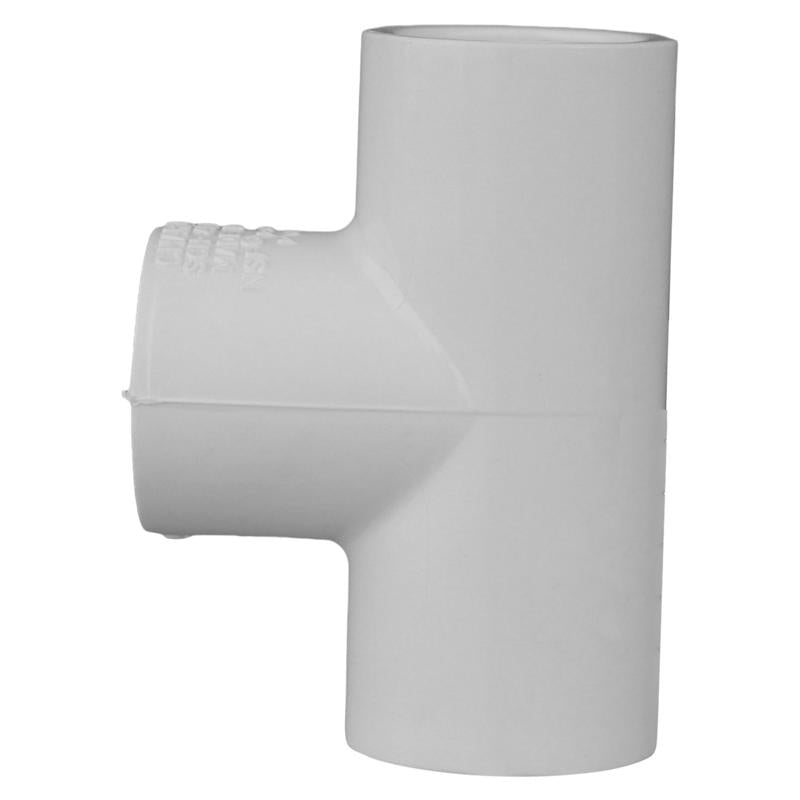 Charlotte Pipe Schedule 40 1/2 in. Slip X 1/2 in. D Slip PVC Tee