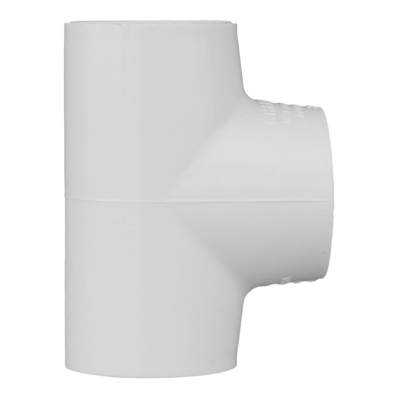Charlotte Pipe Schedule 40 3/4 in. Slip X 3/4 in. D Slip PVC Tee