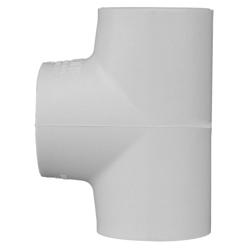 Charlotte Pipe Schedule 40 1 in. Slip X 1 in. D Slip PVC Tee