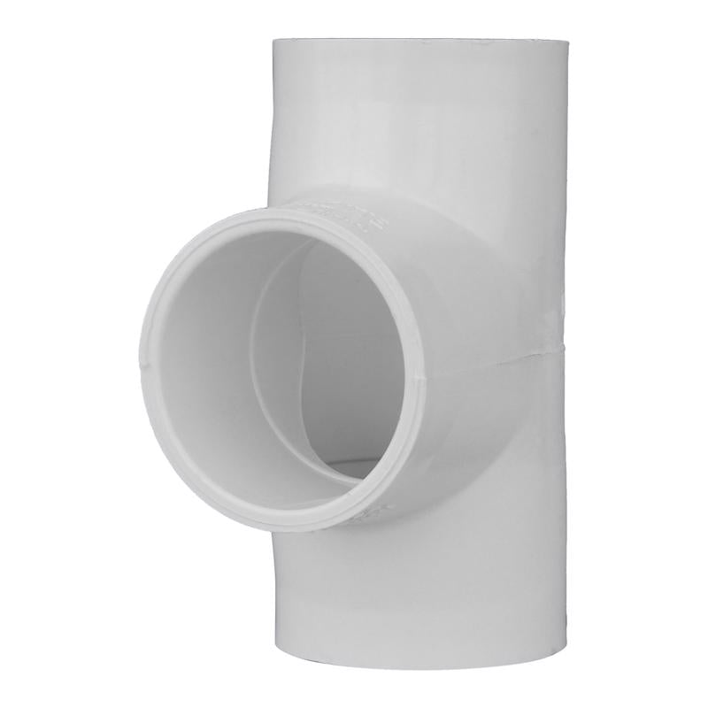 Charlotte Pipe Schedule 40 1-1/2 in. Slip X 1-1/2 in. D Slip PVC Tee