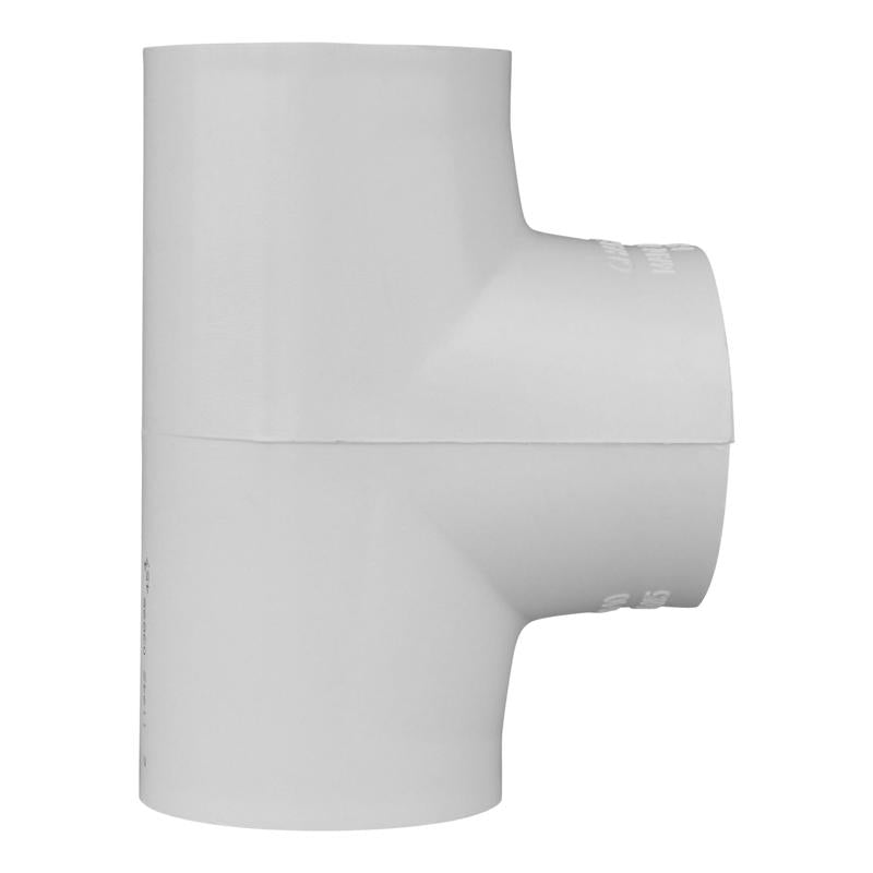 Charlotte Pipe Schedule 40 1-1/2 in. Slip X 1-1/2 in. D Slip PVC Tee