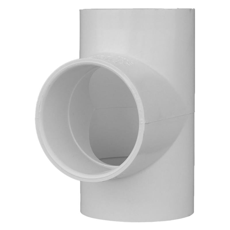 Charlotte Pipe Schedule 40 2 in. Slip X 2 in. D Slip PVC Tee