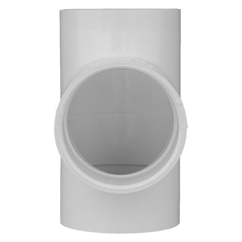 Charlotte Pipe Schedule 40 2 in. Slip X 2 in. D Slip PVC Tee