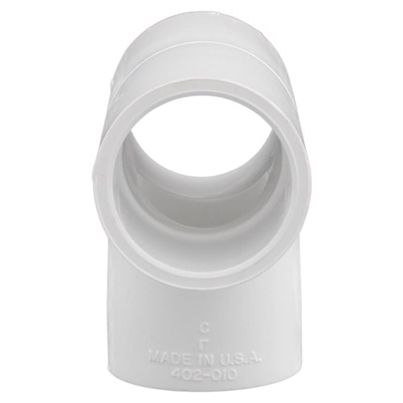 Charlotte Pipe Schedule 40 1/2 in. Slip X 1/2 in. D Slip PVC Tee