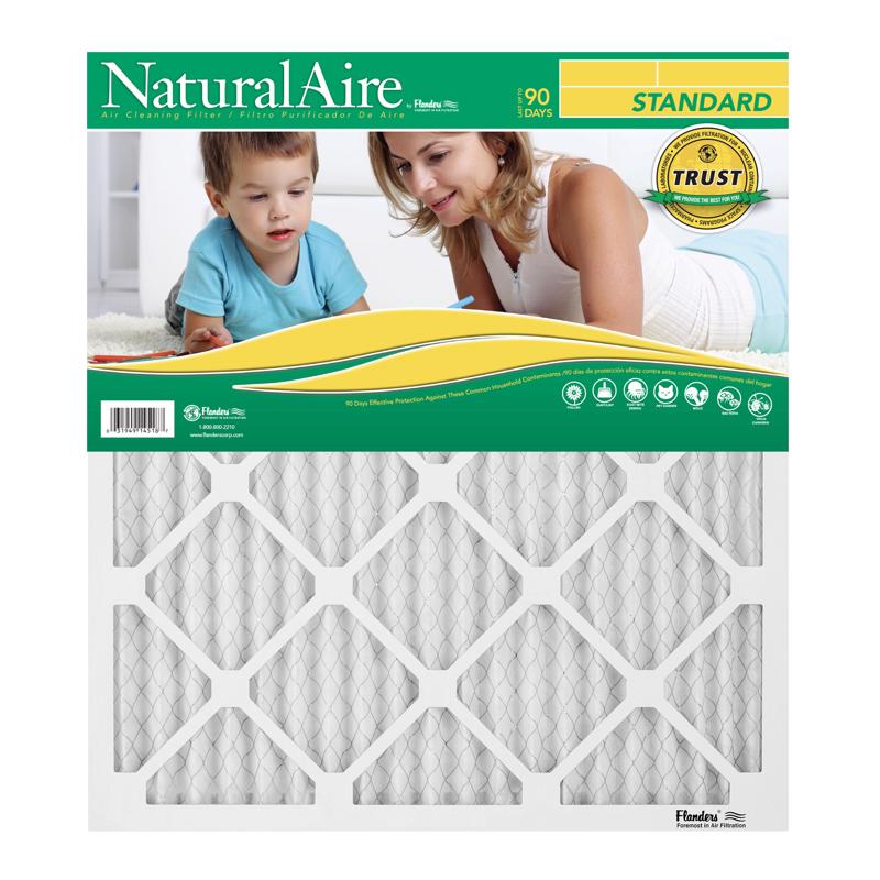 NaturalAire 18 in. W X 20 in. H X 1 in. Synthetic 8 MERV Pleated Air Filter