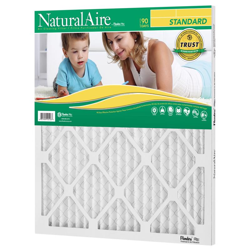 NaturalAire 18 in. W X 20 in. H X 1 in. Synthetic 8 MERV Pleated Air Filter