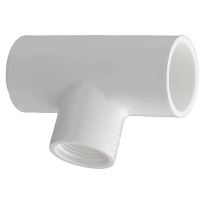 Charlotte Pipe Schedule 40 3/4 in. Slip X 1/2 in. D FPT PVC Reducing Tee