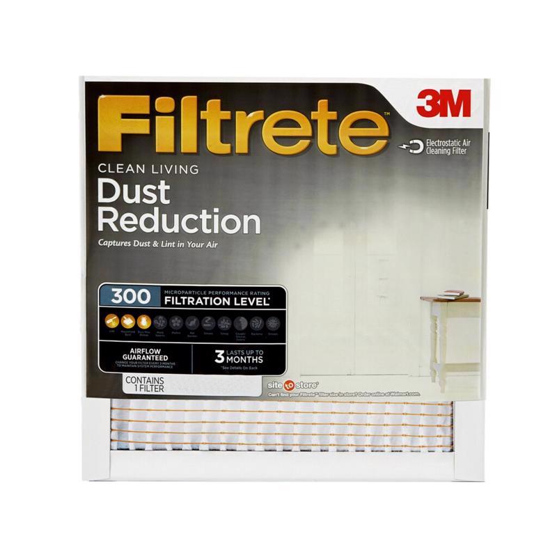 Filtrete 18 in. W X 18 in. H X 1 in. 300 MPR Pleated Filter Dust