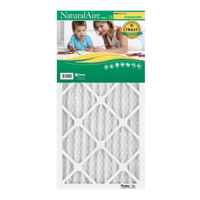 NaturalAire 12 in. W X 25 in. H X 1 in. Synthetic 8 MERV Pleated Air Filter