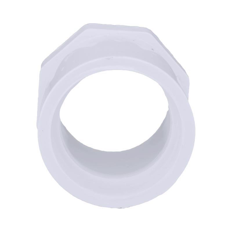 Charlotte Pipe Schedule 40 1-1/4 in. Slip X 1 in. D Slip PVC Reducing Bushing