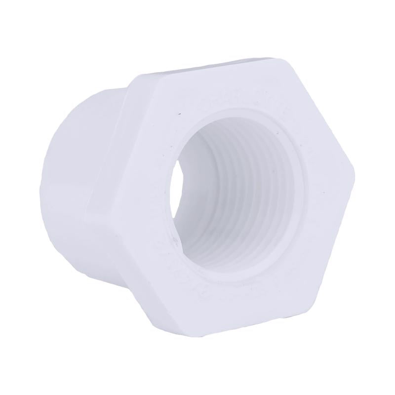 Charlotte Pipe Schedule 40 3/4 in. Spigot X 1/2 in. D FPT PVC Reducing Bushing