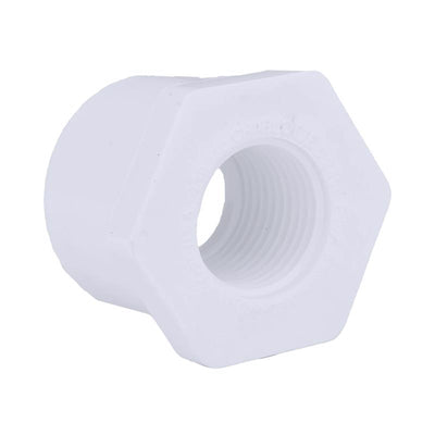 Charlotte Pipe Schedule 40 1 in. Spigot X 1/2 in. D FPT PVC Reducing Bushing
