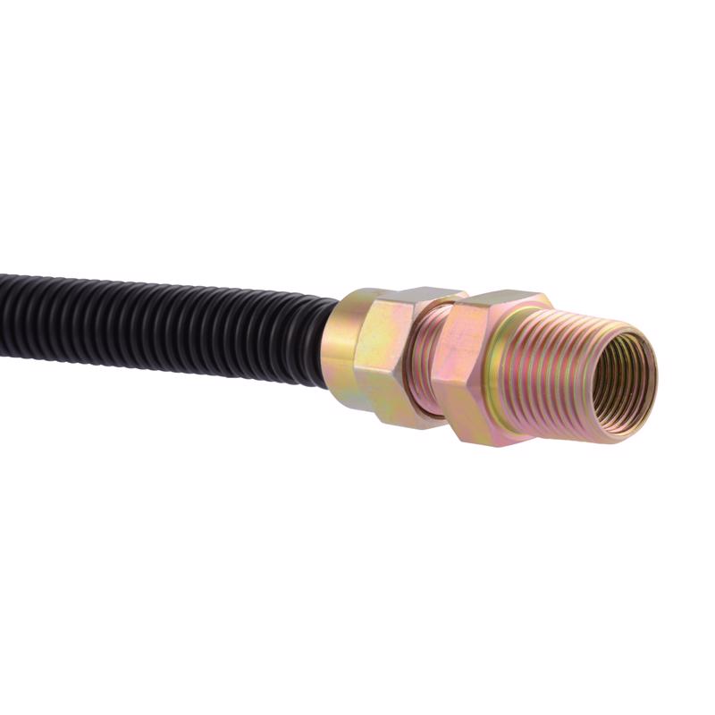 Eastman 1/2 in. MIP X 1/2 in. D MIP 24 in. Stainless Steel Installation Kit