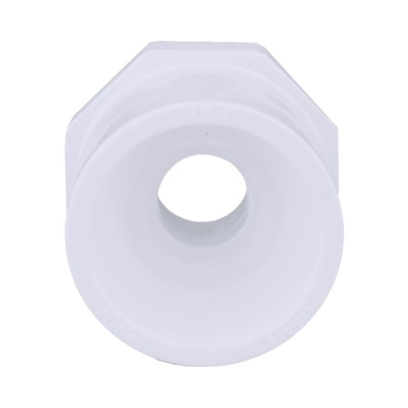 Charlotte Pipe Schedule 40 1-1/2 in. Spigot X 1/2 in. D FPT PVC Reducing Bushing