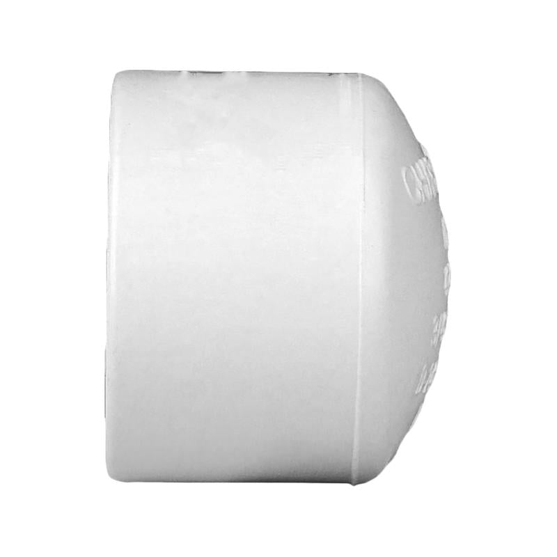 Charlotte Pipe Schedule 40 3/4 in. Socket X 3/4 in. D Socket PVC Cap