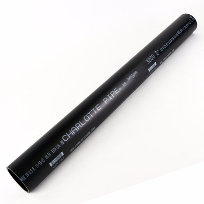 Charlotte Pipe 2 in. D X 2 ft. L ABS DWV Pipe