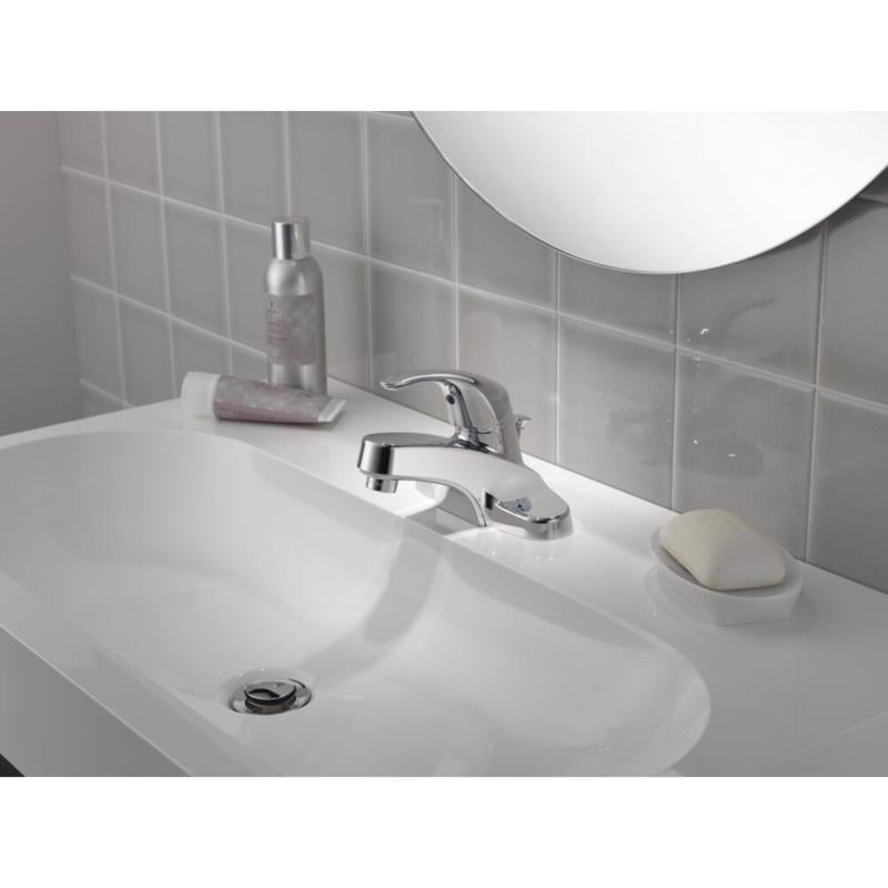 Peerless Chrome Traditional Bathroom Faucet 4 in.