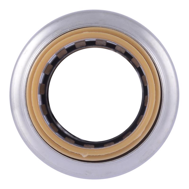 SharkBite Push to Connect 1/2 in. Barb each X 1/2 in. D Brass Coupling