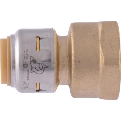 SharkBite Push to Connect 1/2 in. PTC each X 3/4 in. D FPT Brass Adapter