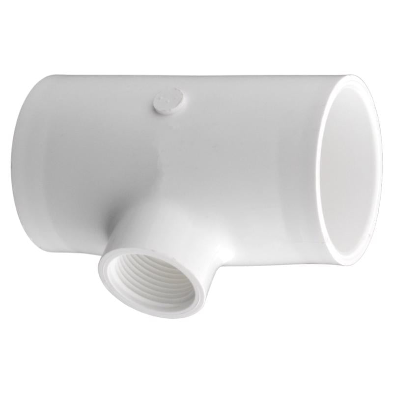 Charlotte Pipe 1-1/2 in. Slip X 1-1/2 in. D Slip PVC Reducing Tee