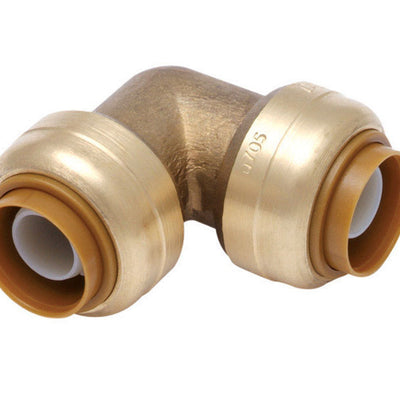 SharkBite Push to Connect 1 in. PTC each X 1 in. D PTC Brass Elbow