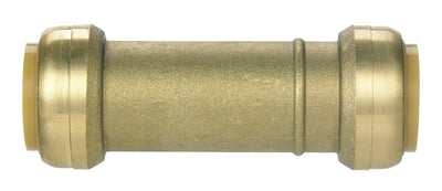 SharkBite Push to Connect 1 in. PTC each X 1 in. D PTC each Brass Slip Coupling