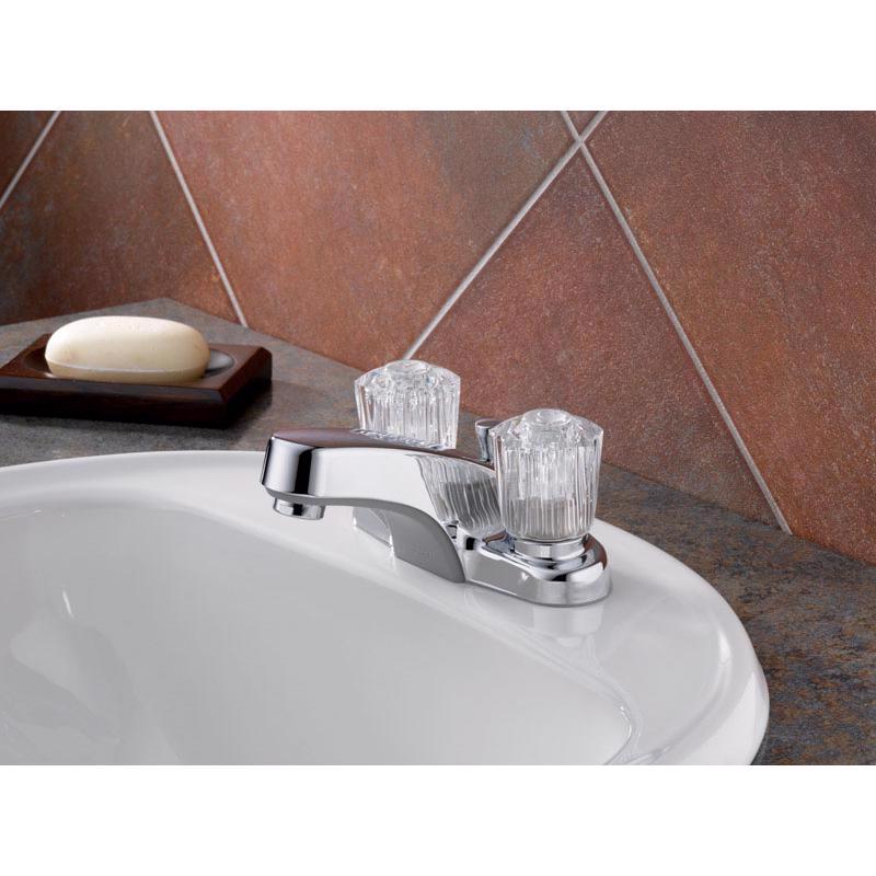 Peerless Chrome Cottage Bathroom Faucet 4 in.