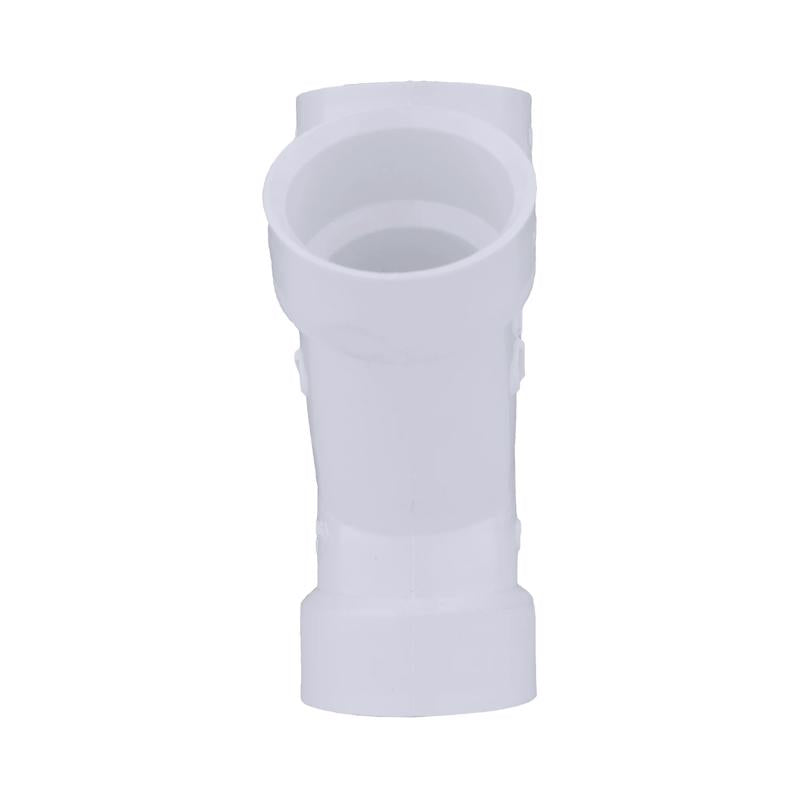 Charlotte Pipe Schedule 40 1-1/4 in. Hub X 1-1/4 in. D Hub PVC Wye