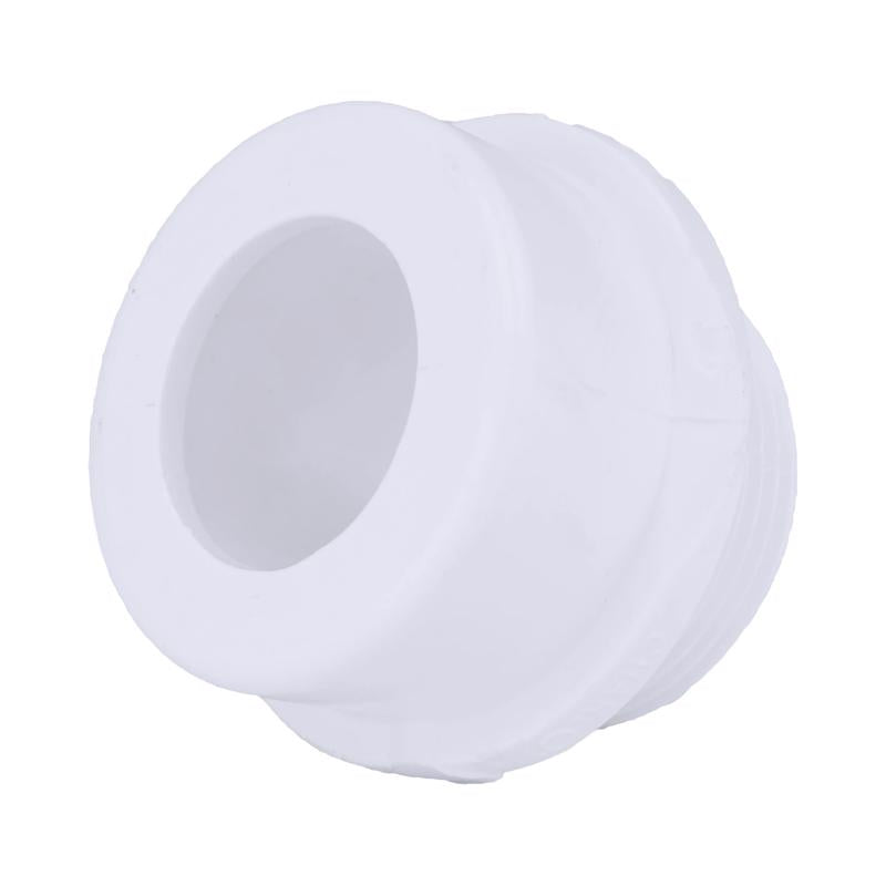 Charlotte Pipe Schedule 40 1-1/2 in. Spigot X 1-1/4 in. D MIP PVC Pipe Adapter