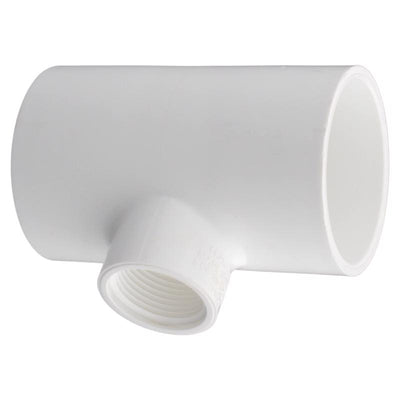 Charlotte Pipe 2 in. Slip X 2 in. D Slip PVC Reducing Tee