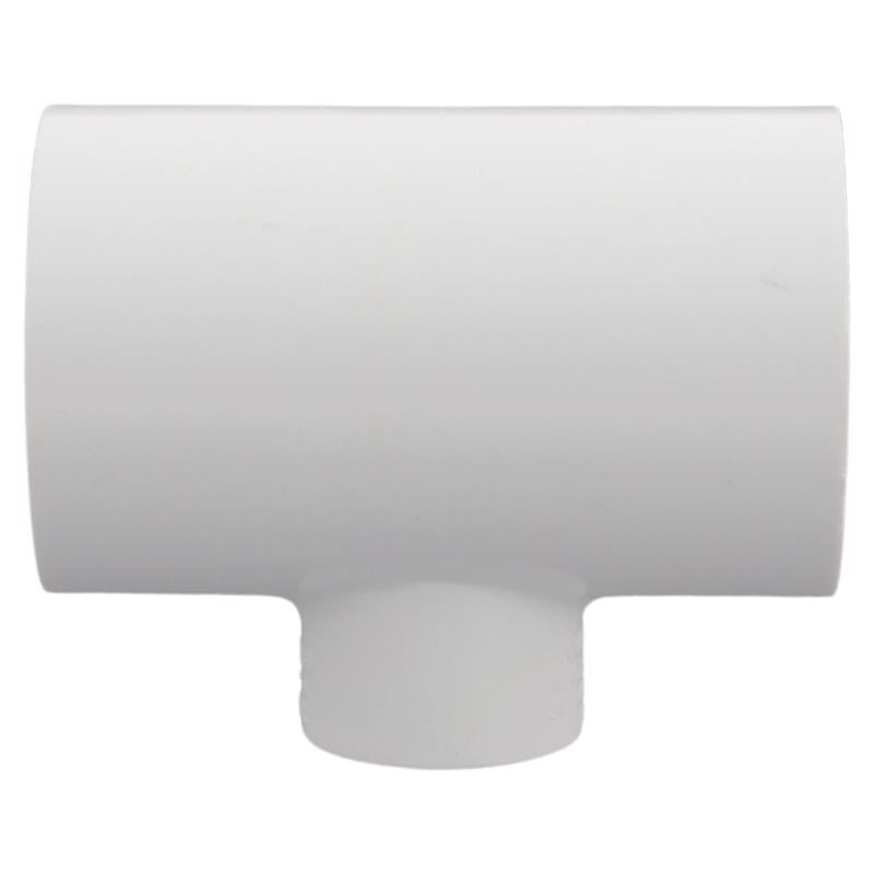 Charlotte Pipe 2 in. Slip X 2 in. D Slip PVC Reducing Tee