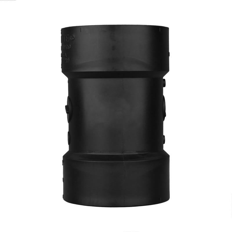 Charlotte Pipe 3 in. Hub X 2 in. D Hub ABS Sanitary Tee
