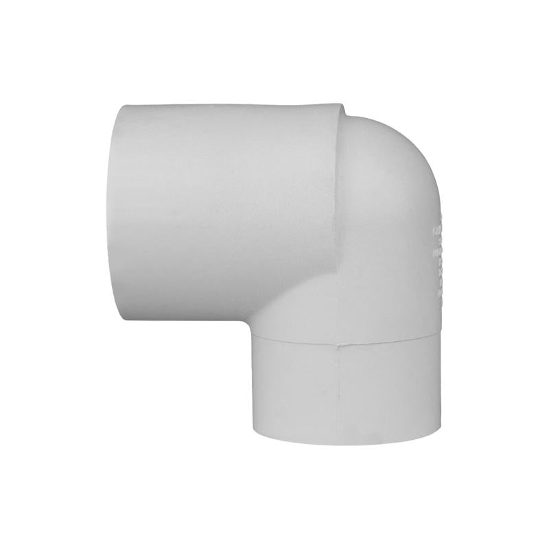 Charlotte Pipe Schedule 40 2 in. Spigot X 2 in. D Slip PVC Street Elbow