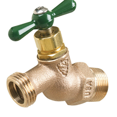 Arrowhead 3/4 in. MIP Hose Brass Bibb