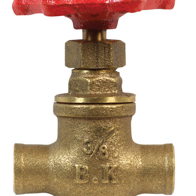 B&K ProLine 3/8 in. FIP Brass Gate Valve