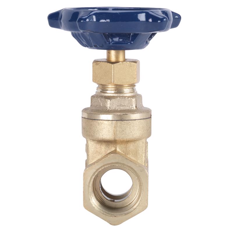 Homewerks 1-1/2 in. FIP Brass Gate Valve