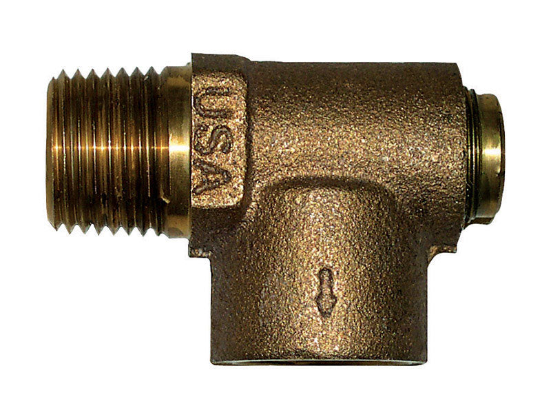 Campbell 1/2 in. Threaded Brass Relief Valve
